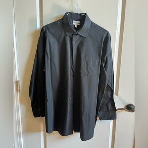 EUC Men’s Croft & Barrow Black Classic Fit Shirt, Size XL